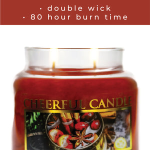 Cranapple Toddy - 16 oz Cheerful Candle