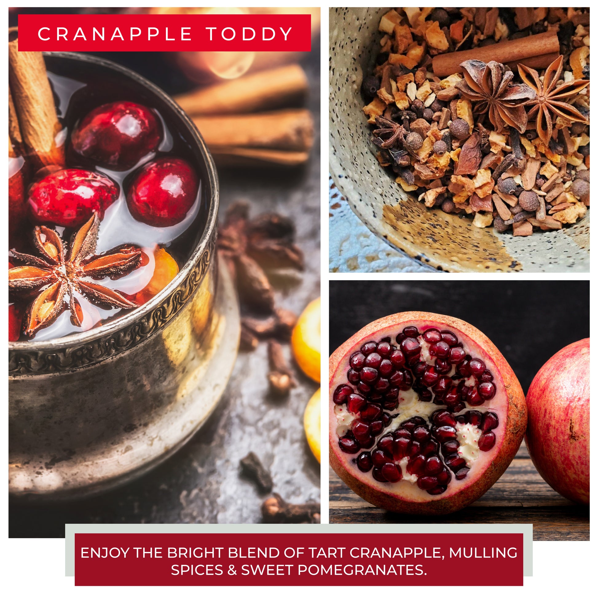 Cranapple Toddy - 6 oz Cheerful Candle