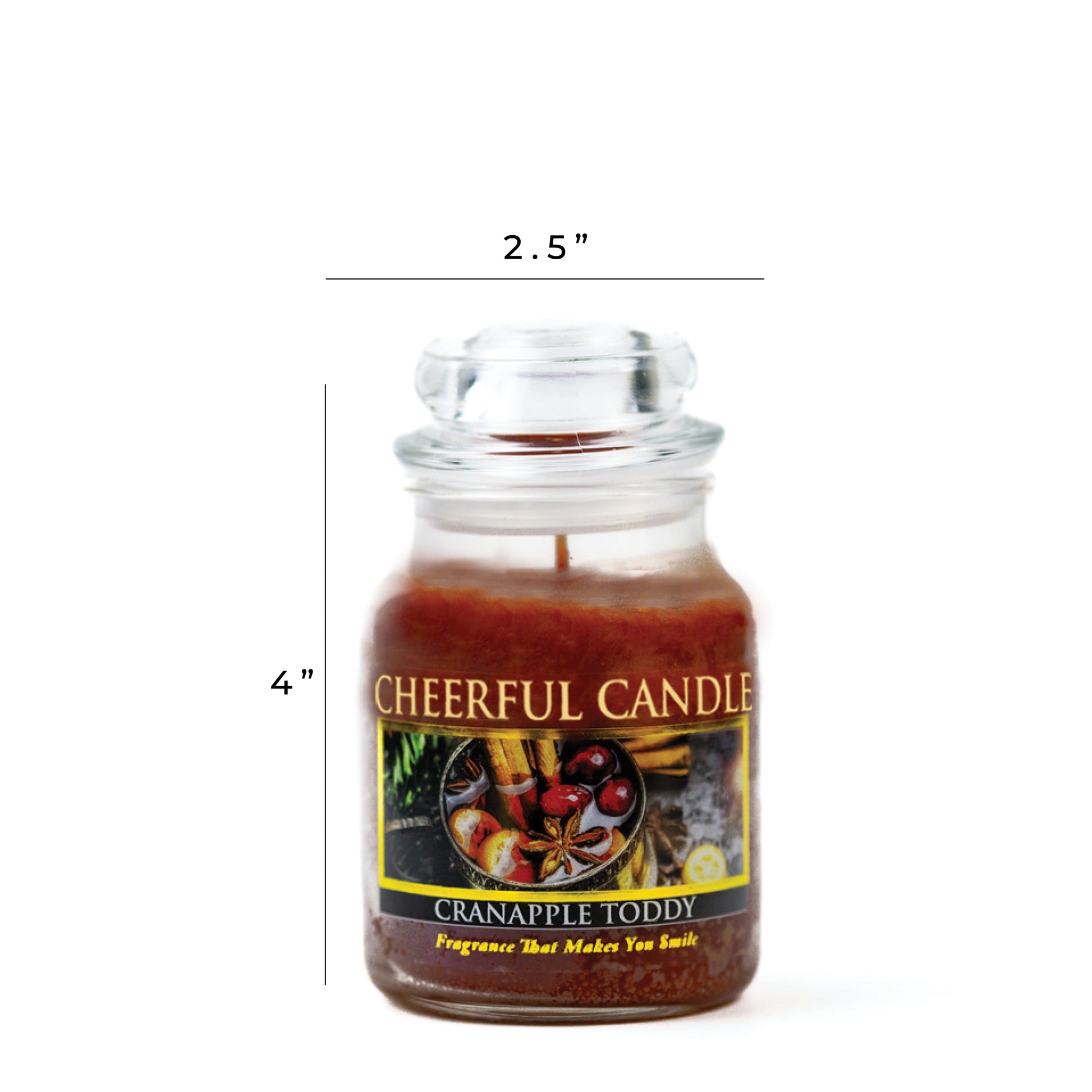Cranapple Toddy - 6 oz Cheerful Candle