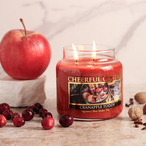 Cranapple Toddy - 16 oz Cheerful Candle