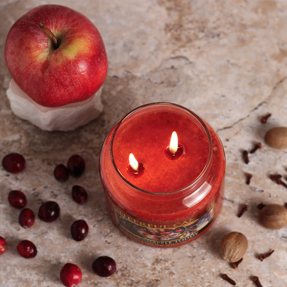 Cranapple Toddy - 16 oz Cheerful Candle