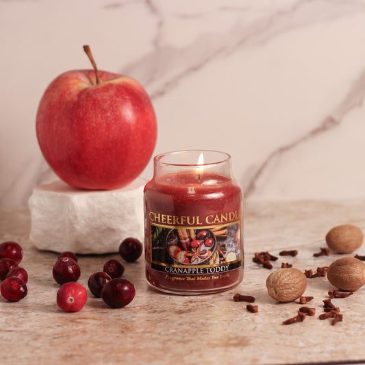 Cranapple Toddy - 6 oz Cheerful Candle