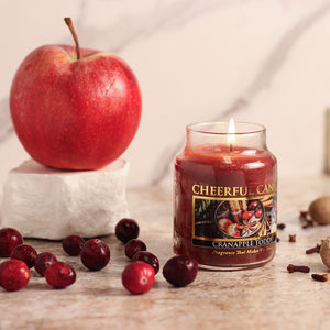 Cranapple Toddy - 6 oz Cheerful Candle