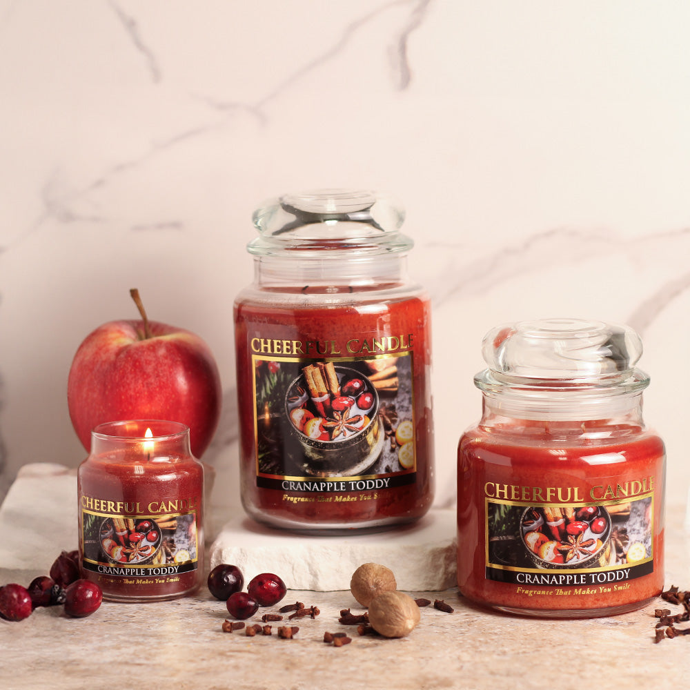 Cranapple Toddy - 16 oz Cheerful Candle