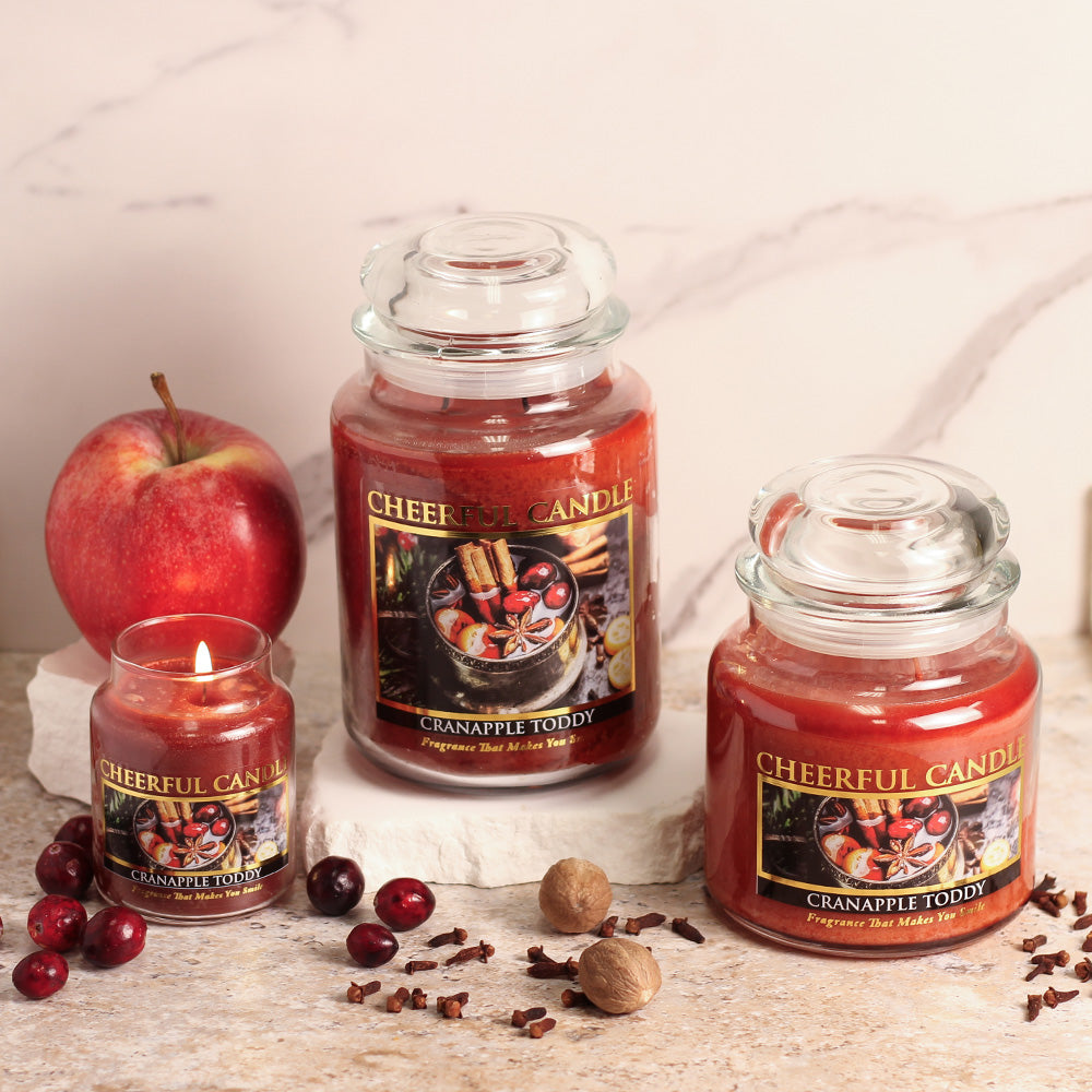 Cranapple Toddy - 24 oz Cheerful Candle