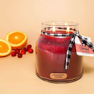 Cranberry Orange - 34 oz, Double Wick, Papa Jar