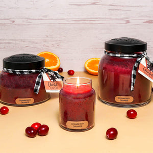 Cranberry Orange Scented Candle - 22 oz, Double Wick, Mama Jar