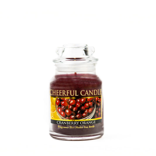 Cranberry Orange - 6 oz Cheerful Candle