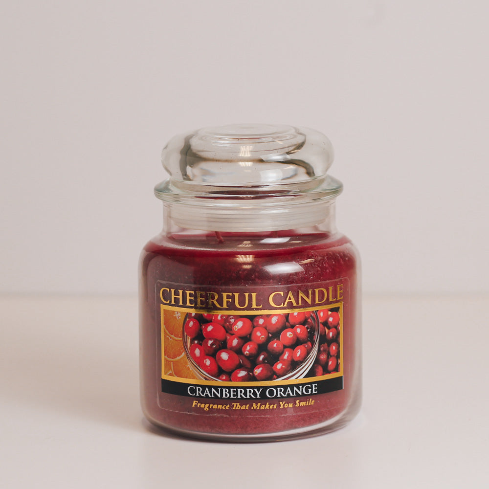 Cranberry Orange - 16 oz Cheerful Candle