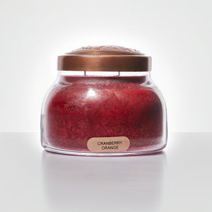 Cranberry Orange Scented Candle - 22 oz, Double Wick, Mama Jar