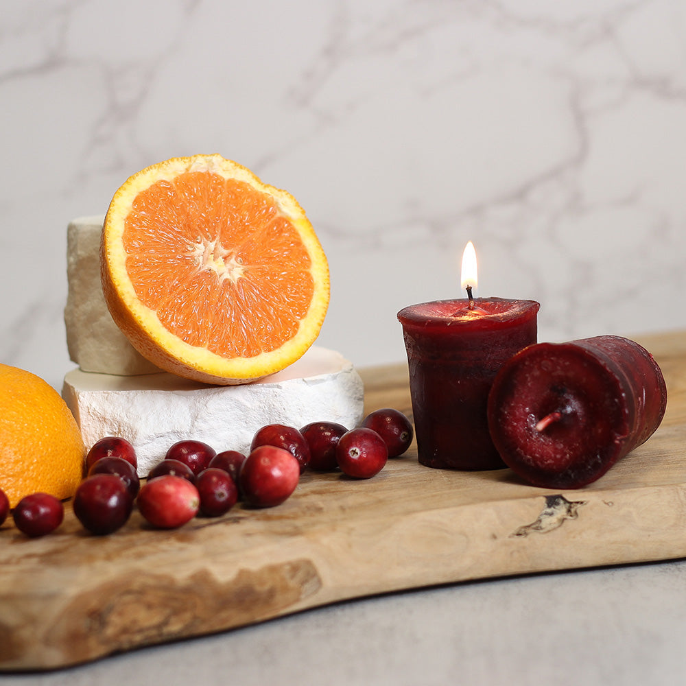 Cranberry Orange - Votives (Set of 2)