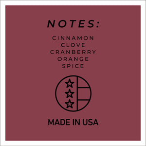 Cranberry Orange - 16 oz Cheerful Candle