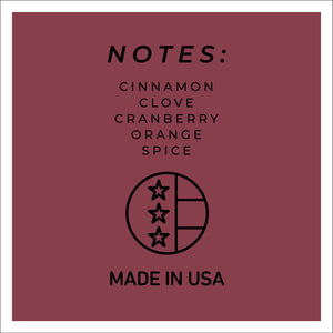 Cranberry Orange - 24 oz Cheerful Candle
