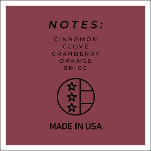 Cranberry Orange - 6 oz Baby Candle