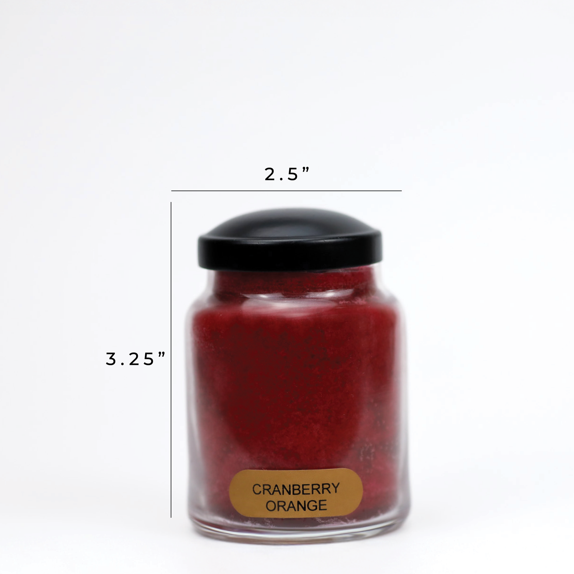 Cranberry Orange - 6 oz Baby Candle