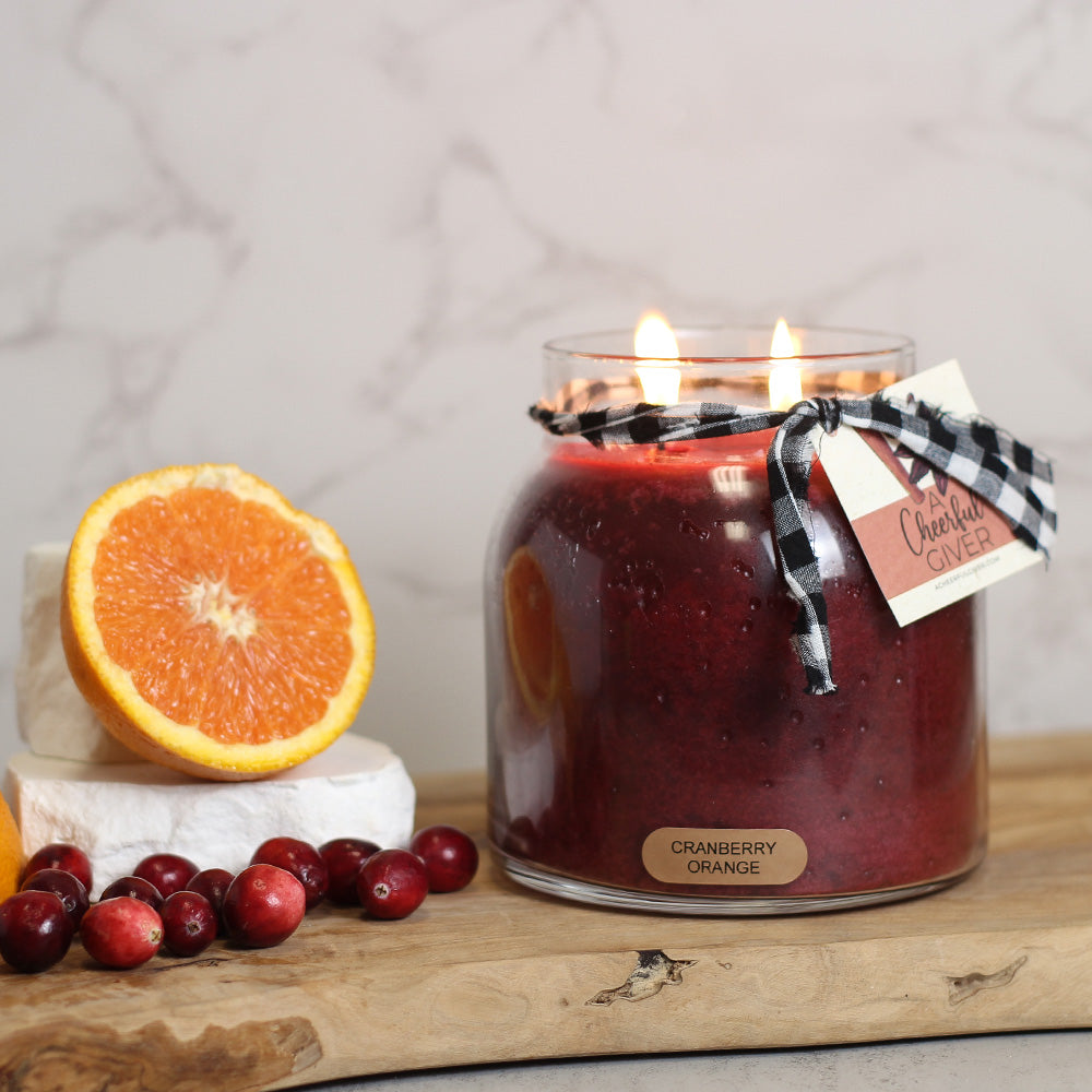 Cranberry Orange - 34 oz Papa Candle