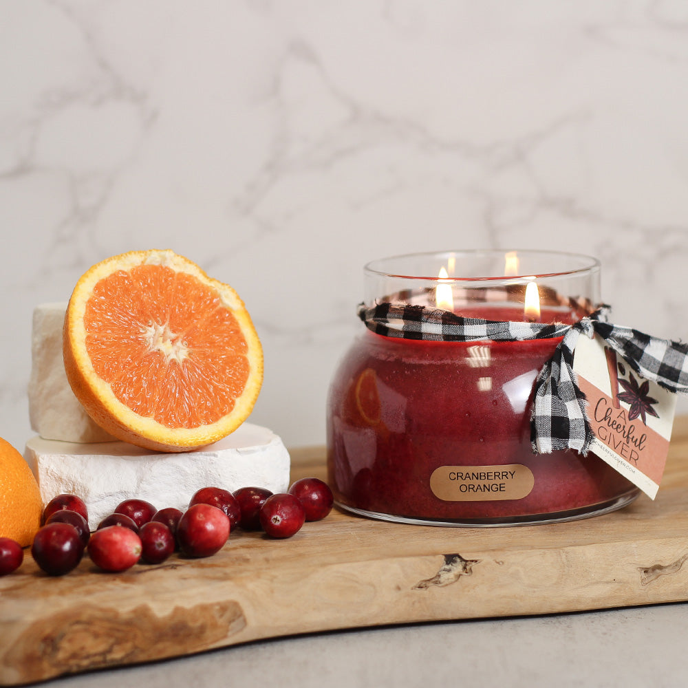 Cranberry Orange - 22 oz Mama Candle