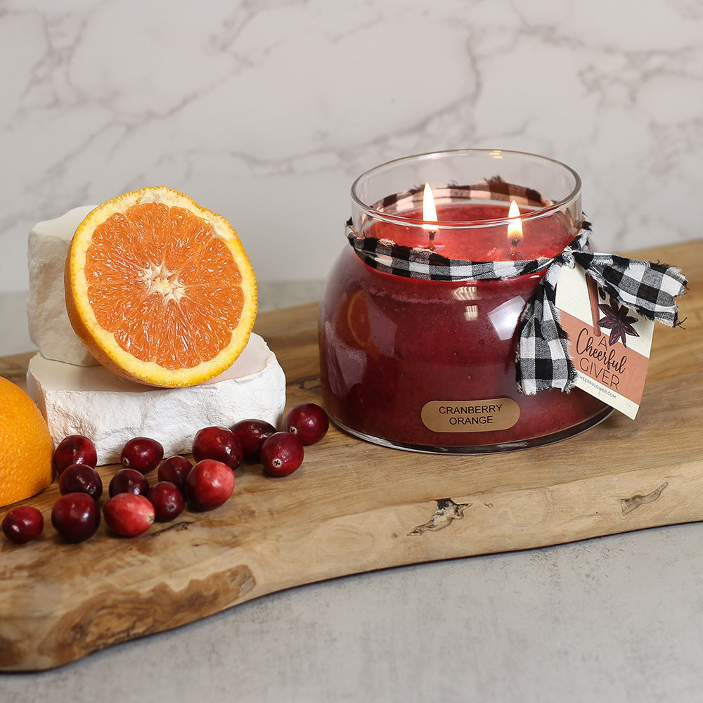 Cranberry Orange - 22 oz Mama Candle