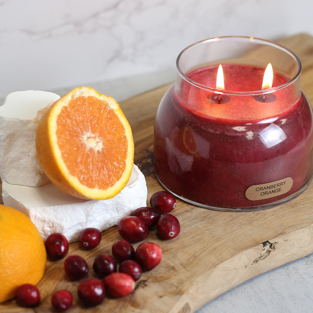Cranberry Orange - 22 oz Mama Candle - Product Image by A Cheerful Giver