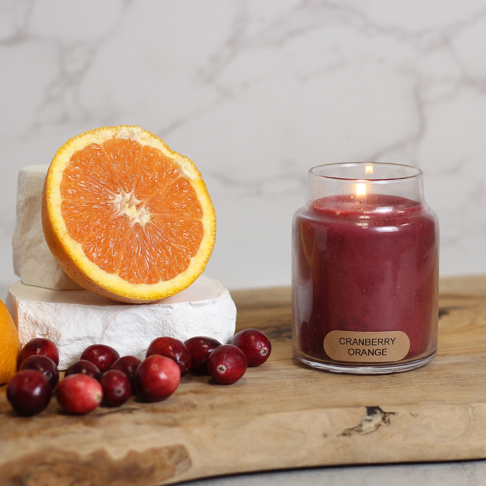 Cranberry Orange - 6 oz Baby Candle