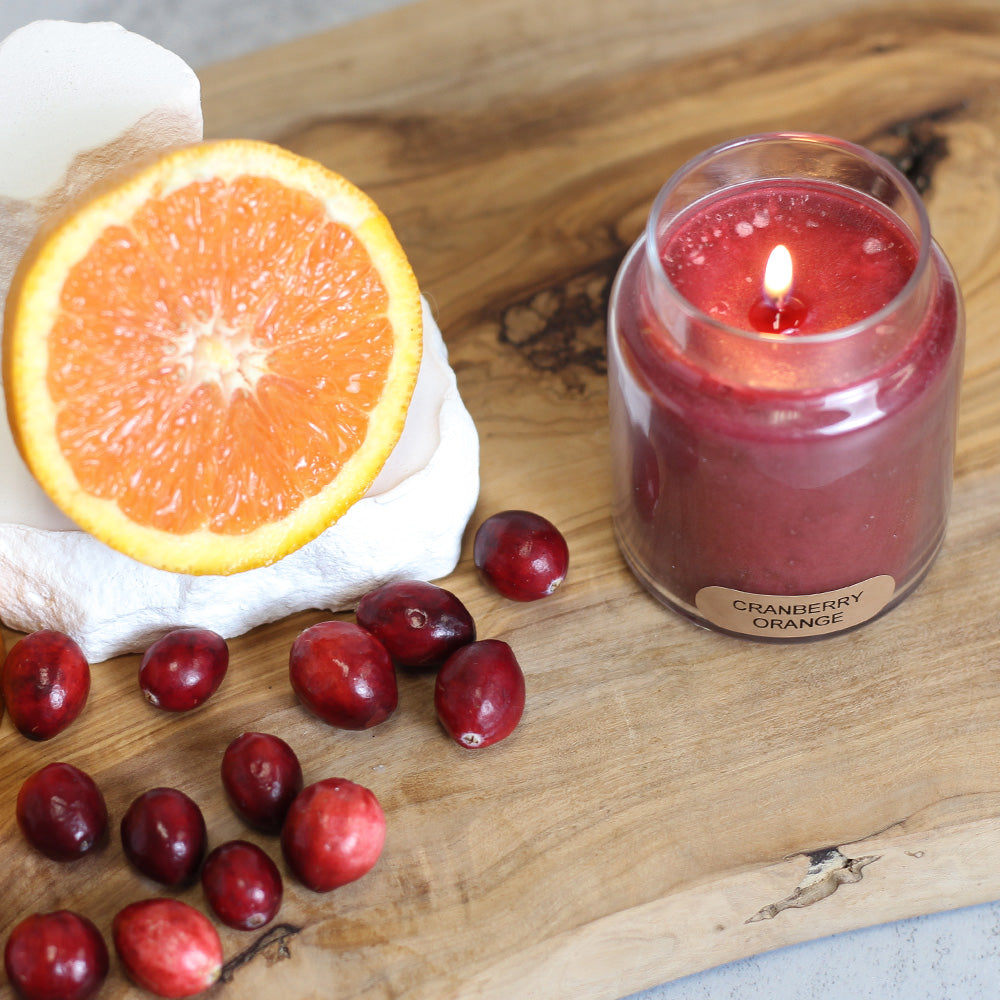 Cranberry Orange - 6 oz Baby Candle