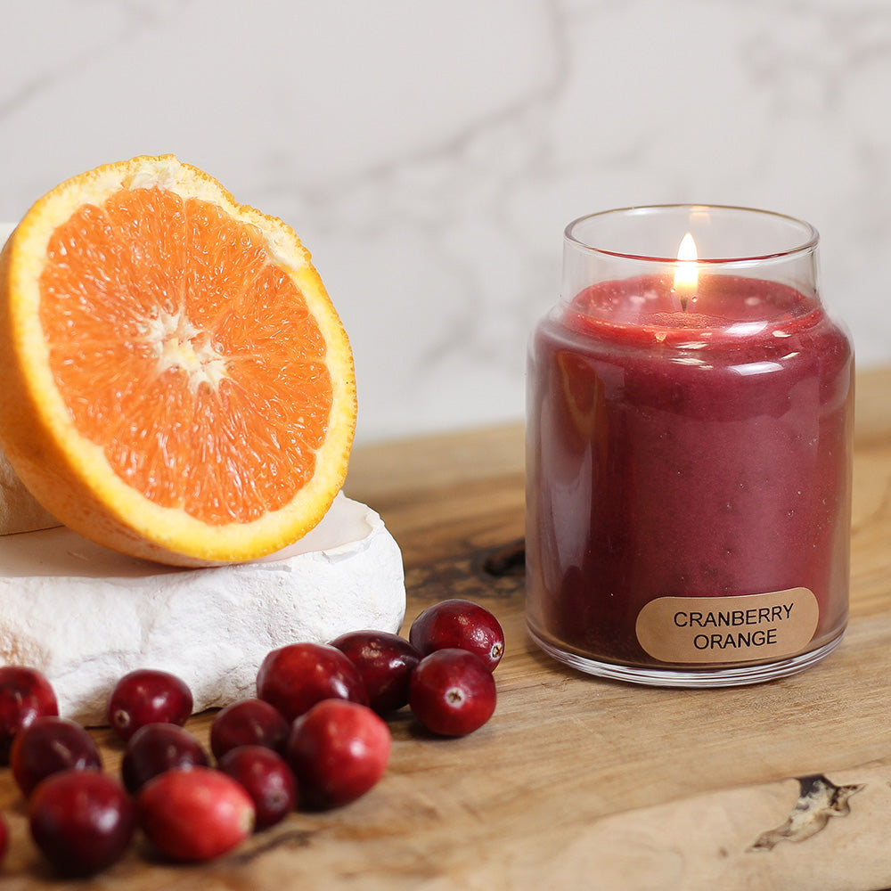 Cranberry Orange - 6 oz Baby Candle