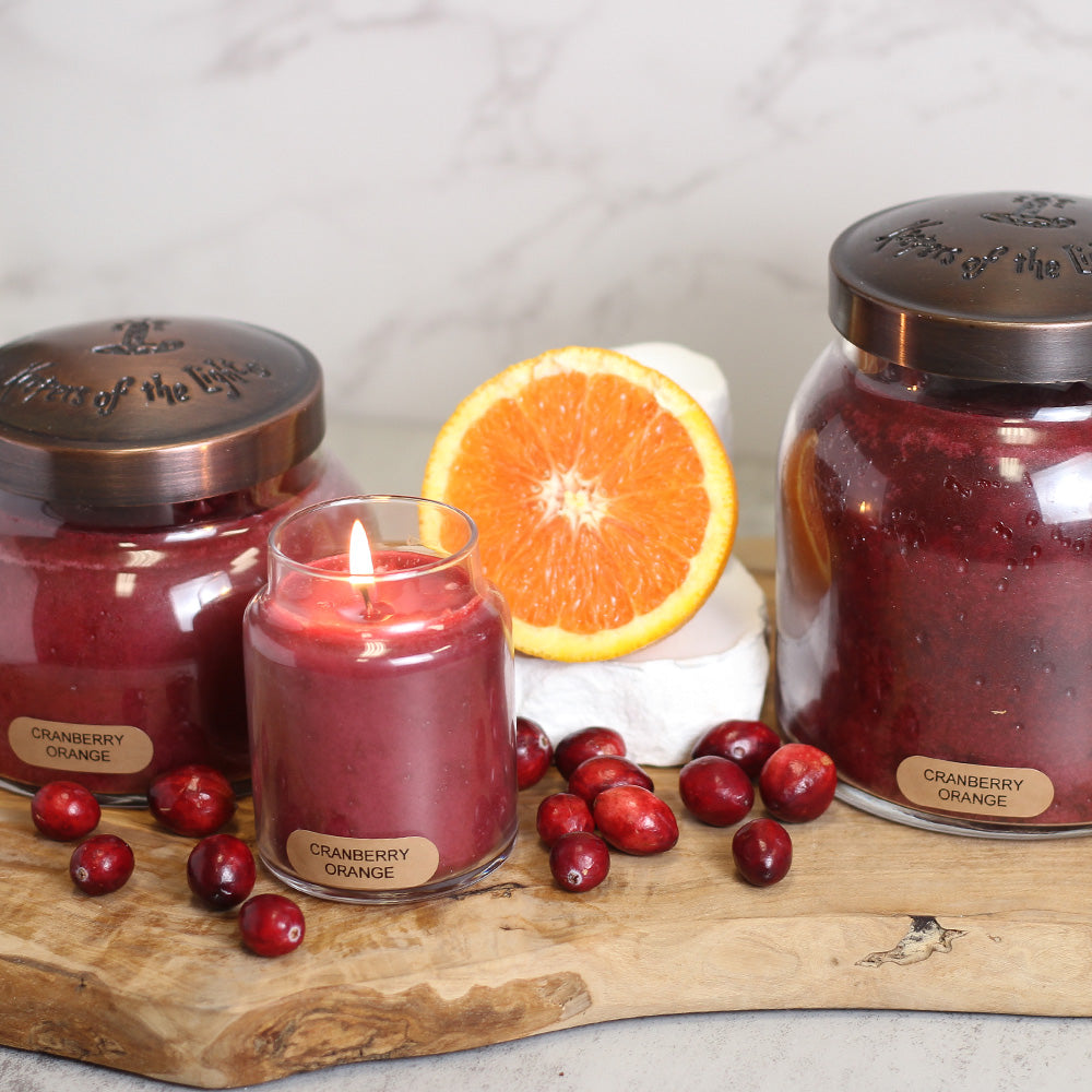 Cranberry Orange - 6 oz Baby Candle