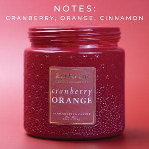 Cranberry Orange - Zest For Life Candle