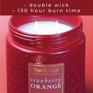 Cranberry Orange - Zest For Life Candle