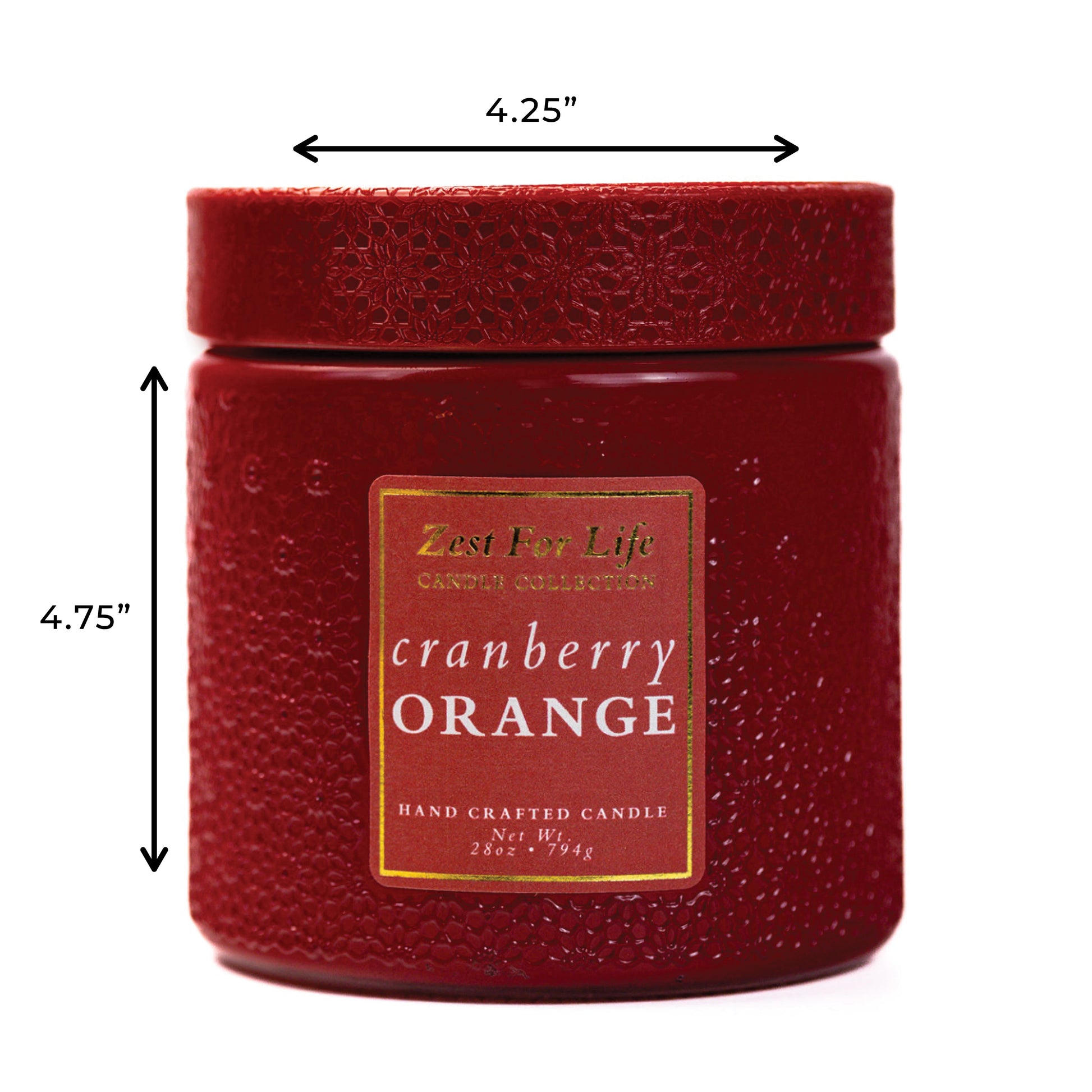 Cranberry Orange - Zest For Life Candle