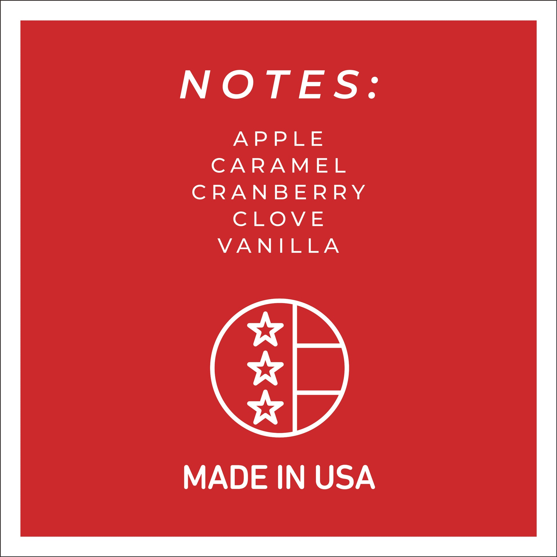 Cranberry Vanilla - 6 oz Cheerful Candle