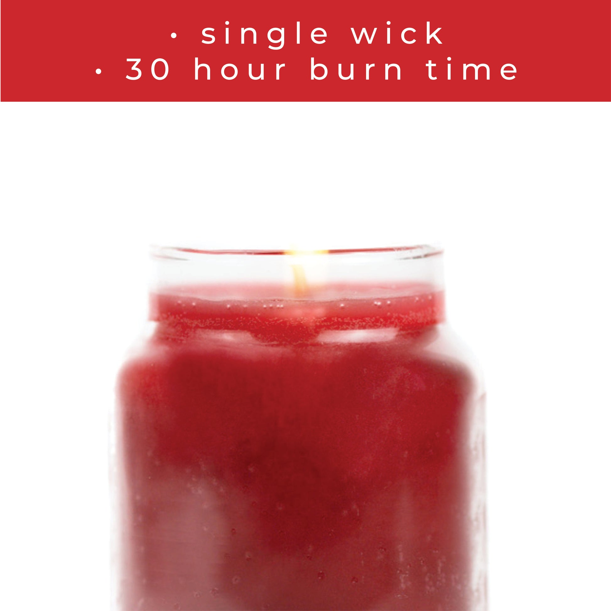 Cranberry Vanilla - 6 oz Baby Candle