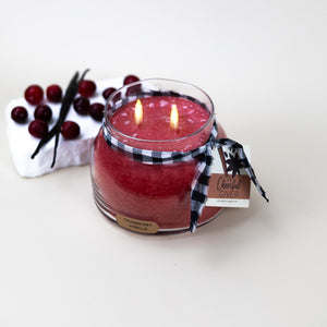 Cranberry Vanilla - 22 oz Mama Candle - Product Image by A Cheerful Giver