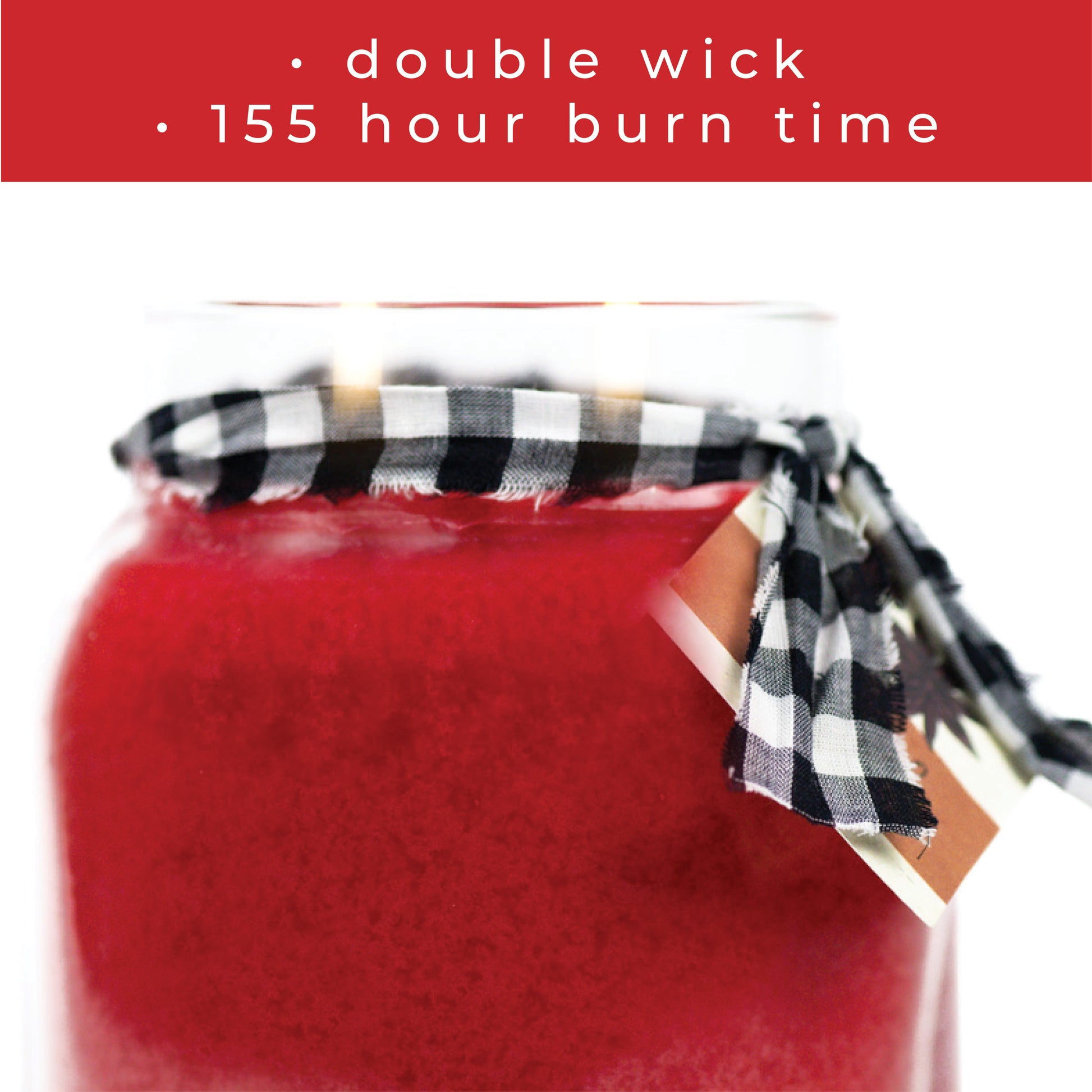 Cranberry Vanilla - 34 oz Papa Candle