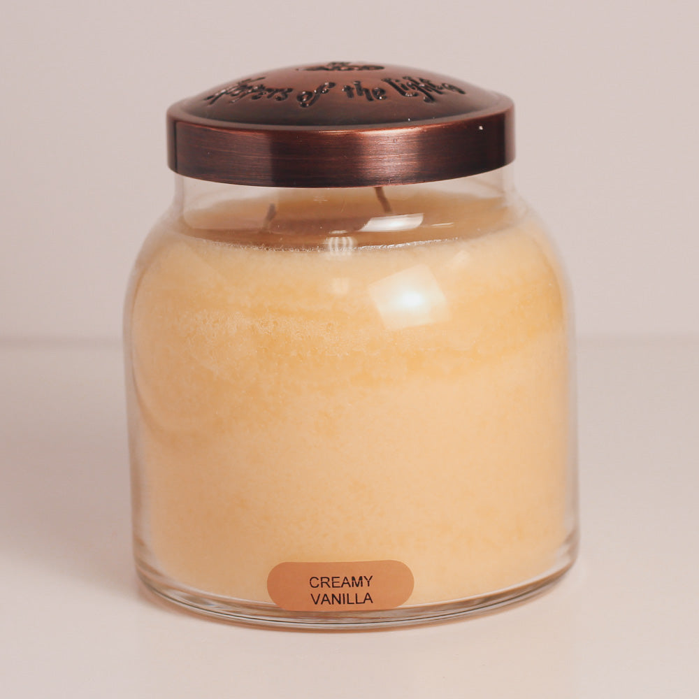 Creamy Vanilla - 34 oz Papa Candle