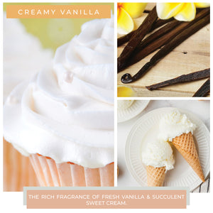 Creamy Vanilla - 16 oz Cheerful Candle