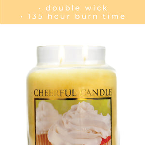 Creamy Vanilla - 24 oz Cheerful Candle