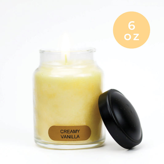 Creamy Vanilla - 6 oz Baby Candle