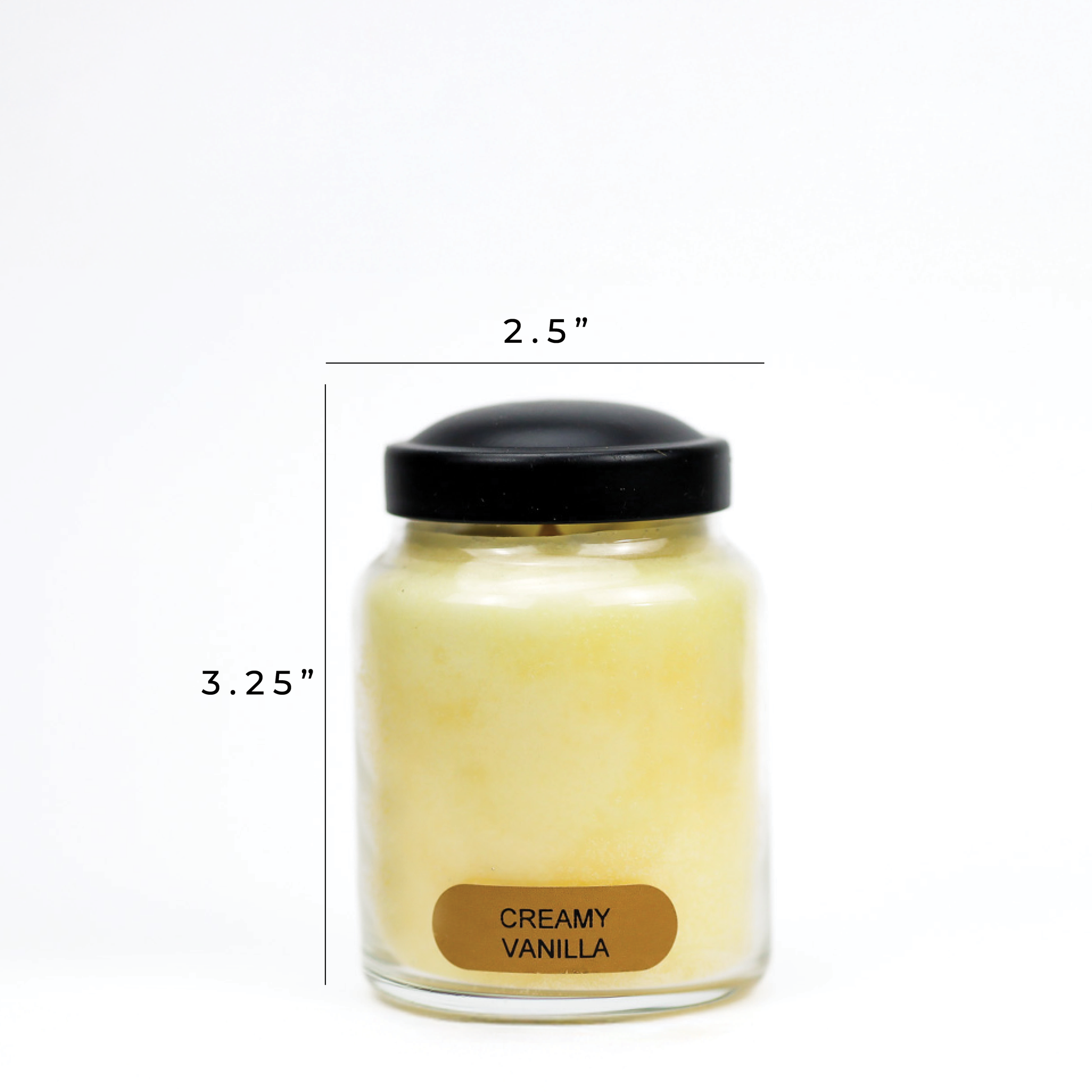 Creamy Vanilla - 6 oz Baby Candle