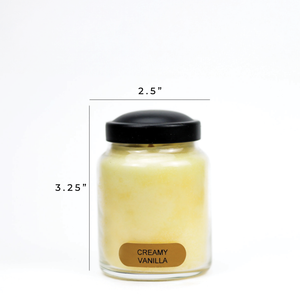 Creamy Vanilla - 6 oz Baby Candle