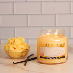 Creamy Vanilla - 16 oz Cheerful Candle