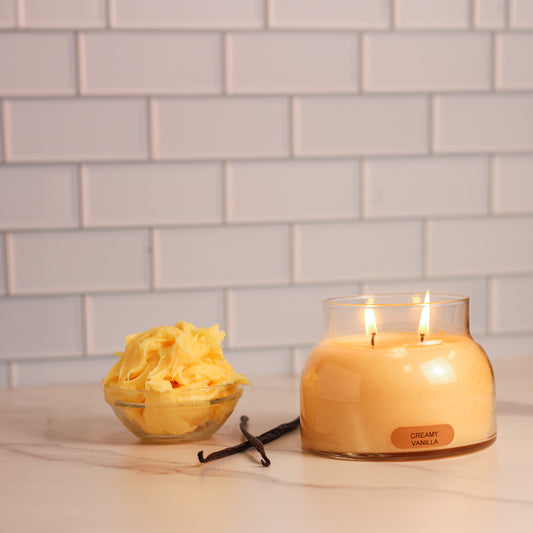 Creamy Vanilla - 22 oz Mama Candle