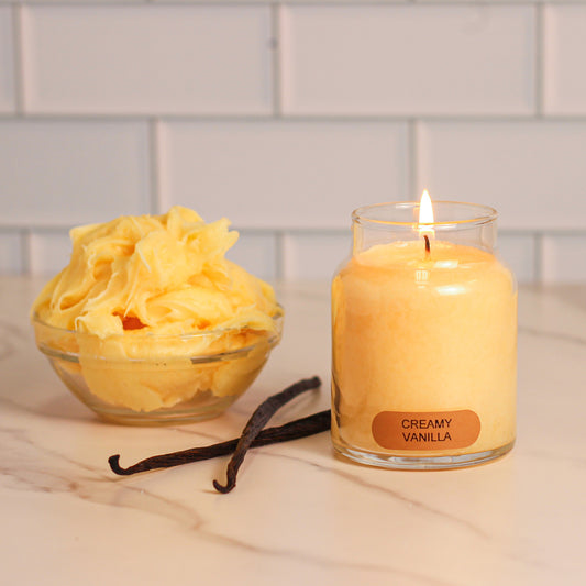 Creamy Vanilla - 6 oz Baby Candle