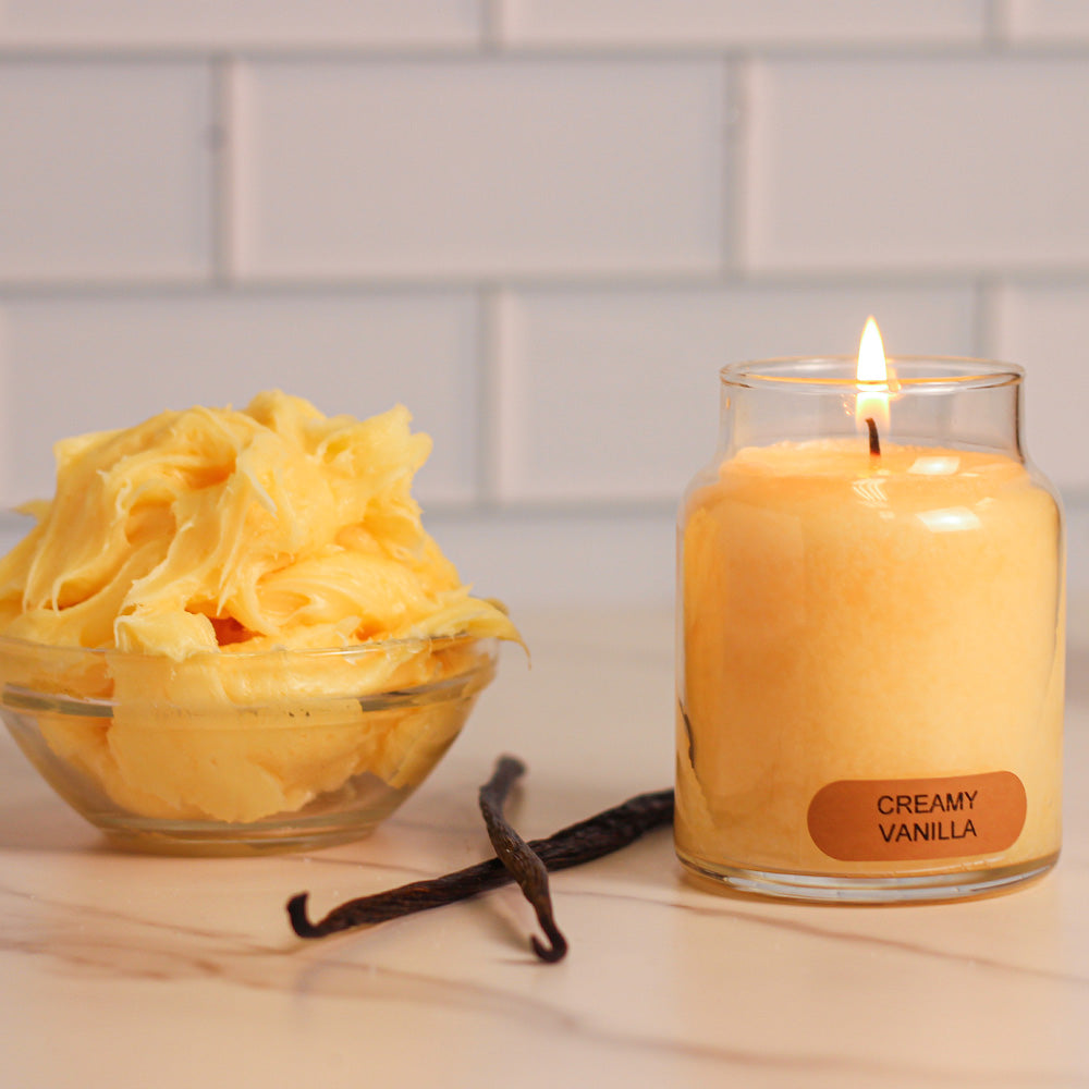 Creamy Vanilla - 6 oz Baby Candle