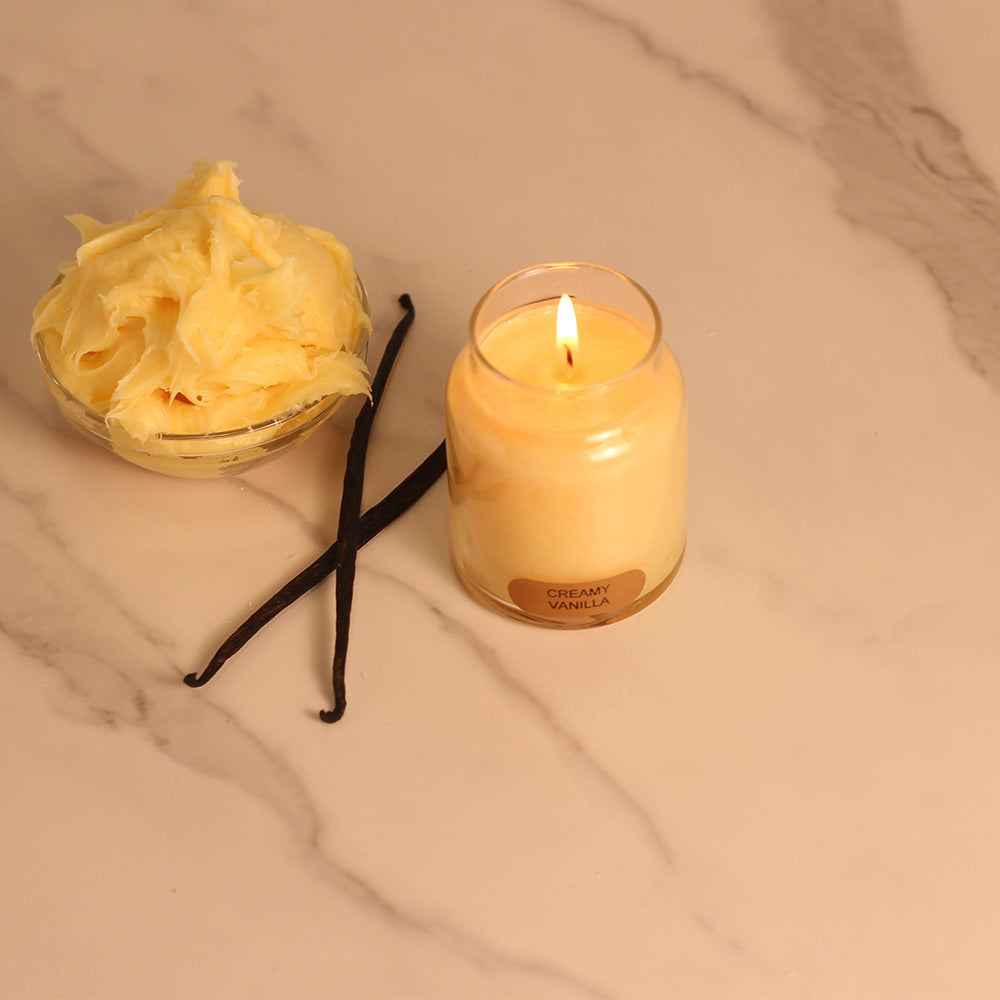 Creamy Vanilla - 6 oz Baby Candle