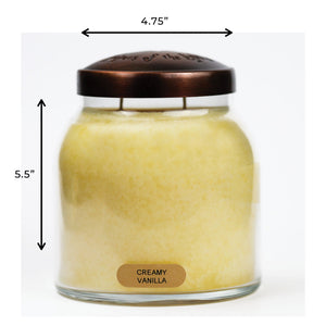 Creamy Vanilla - 34 oz Papa Candle