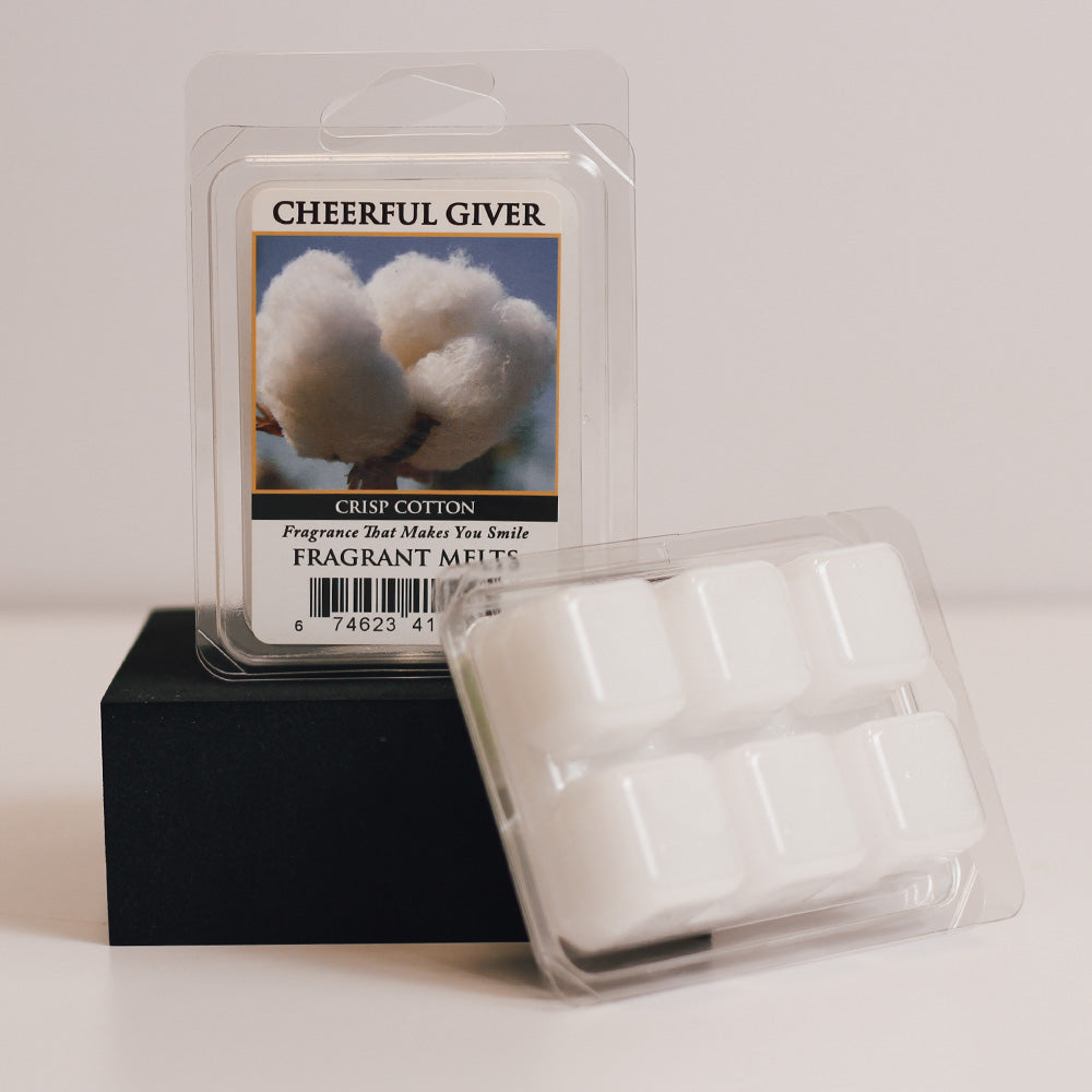 a cheerful giver Crisp Cotton - Fragrance Melts