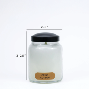 Crisp Cotton - 6 oz Baby Candle