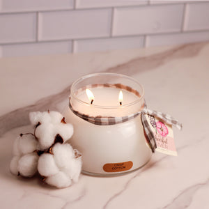 Crisp Cotton - 22 oz Mama Candle