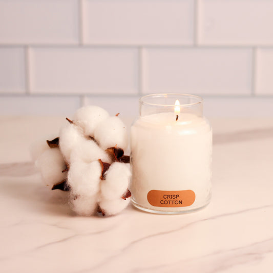 Crisp Cotton - 6 oz Baby Candle